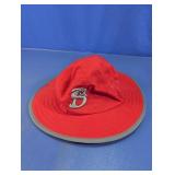 Richardson Red Wide Brim Sun Hat