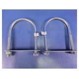 Zinc Plated Steel U-Bolts with Straps