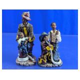 Firefighter Figurine Pair