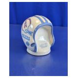 Houston Oilers Football Helmet Coin Bank Figurine