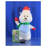 Holiday Living 23 Inch Polar Bear Inflatable