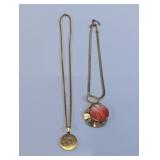 Gold Tone Pendant Necklace Assortment