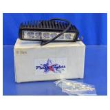 PlashLights 6-LED Rectangular Work Light