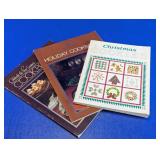 Hallmark Holiday & Christmas Cookbooks Set