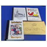 Assorted Community & Church Cookbooks Set