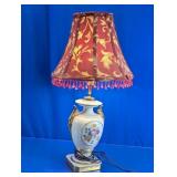 Floral Accent Table Lamp