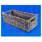 Woven Rectangular Storage Basket