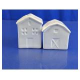 Ceramic House Salt & Pepper Shaker Set