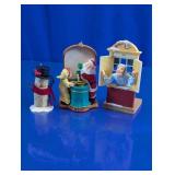 Christmas Snowman & Santa Ornaments