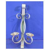 Metal Scrollwork Wall Sconce