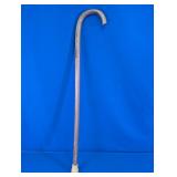 Vtg Bentwood Curved Handle Wooden Walking Cane