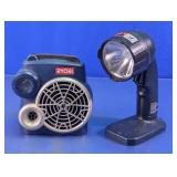 Ryobi 18V ONE+ Portable AM/FM Radio & Flashlight