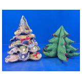 Fabric Christmas Tree Decor Set