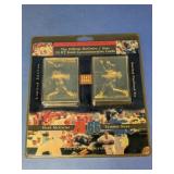 McGwire & Sosa 23 KT Gold Commemorative Card Set