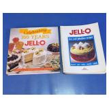 Jell-O Dessert Recipe Books Pair