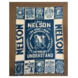 Personalized Nelson Family Fleece Throw Blanket