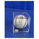 Nolan Ryan Collectible Baseball Display
