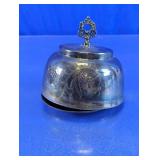 Silver Plated Decorative Covered Dish