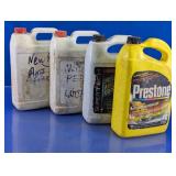 Assorted Antifreeze & Coolant Jugs Lot
