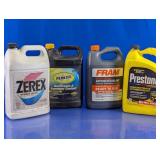 Assorted Antifreeze & Coolant Jugs Lot