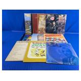 Assorted Rock, Pop & Country Vinyl Record Albums