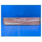 Vtg Coca-Cola Wooden Crate Side Panel