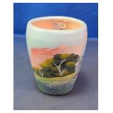Vtg Texas Meyer Hand Painted Pottery