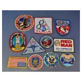 Assorted NASA, Military & Aviation Patches
