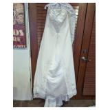 Ivory Beaded Embroidered Wedding Gown