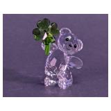 Swarovski Kris Bear Lucky Charm Figurine