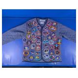 NASA Space Shuttle Mission Patch Quilted Jacket