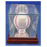 Dallas Keuchel #60 Baseball in Display Case