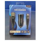 Solaray Lightning Cable & Car Charger
