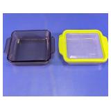 Anchor Hocking 8" Square Glass Baking Dishes Lot