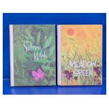 Silver Web & Meadow Green Reading Books Pair