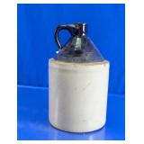 Vintage Two-Tone Stoneware Pottery Jug