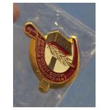 Vintage Soviet USSR Trade Unions Enamel Lapel Pin