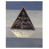 ACA 5 Years Service Award Lapel Pin