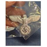 German WWII Reichsadler Eagle Insignia Pin