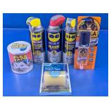 Flex Tape, Gorilla Epoxy & WD-40 Lubricant Lot