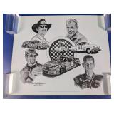 Robert Stephen Simon NASCAR Racing Car Artwork