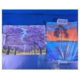 David Najar Tree Landscape & Sunset Artwork Set