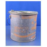 Metal Floating Minnow Bucket