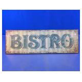 Bistro Metal Wall Sign