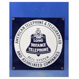 American Telephone & Telegraph Bell System Sign