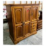 Wood Entertainment Center