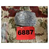 Heston 50th Anniversary Buckle 1947-77