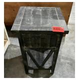 Distressed End Table