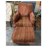 Chair & Ottoman By Sam More Furniture