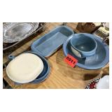 7 Pcs Bennington Pottery 1897 Bennington Vermont